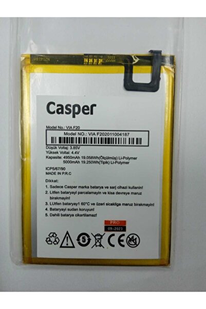 instatech Casper Via F20 5000mah Batarya pil