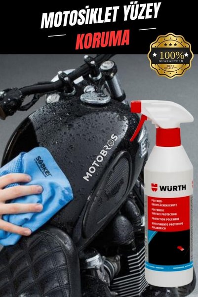 Motobros Motosiklet Araba Yüzey Temizleme Parlatma Yüzey Koruma Multi Koruma ...