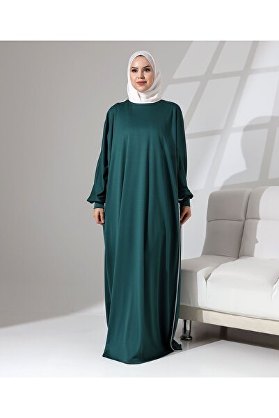 Berel Moda Φόρεμα προσευχής με μανσέτες και λεπτομέρεια σωληνώσεων