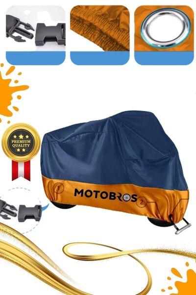 Motobros Motosiklet Yamaha R25 Lüx Premium Paraşüt Kumaşı Branda Su Geçirmez Ömürlük Kullanım