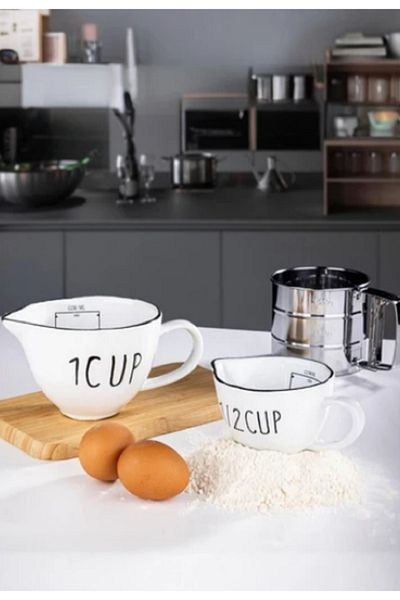 BALSA 250Ml-500Ml Ok02 2-Piece Measuring Cup Set