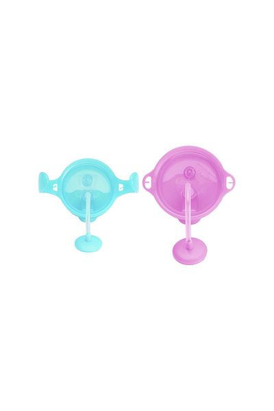 Munchkin Blue and Purple Click Lock Spout Cup - 6 Months+ 207 ml and 12 Months+ 296 ml