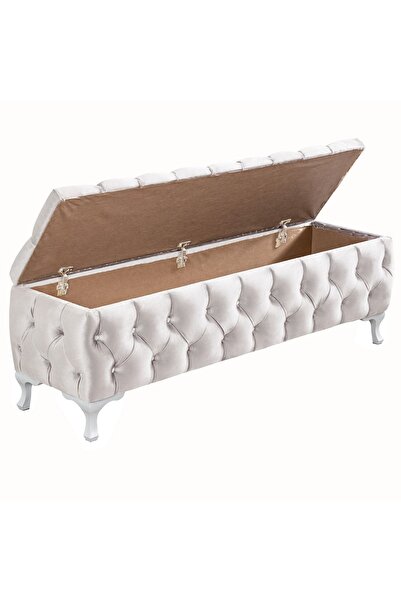 Setay Yatak Ucu Pufu, Cappy Bench, Sandıklı Ayakucu Pufu 40x50x150