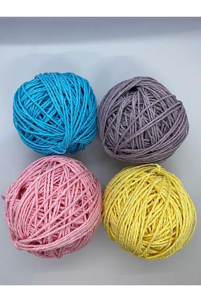 Blue Butterfly Σετ 4 Χάρτινα Σχοινιά - 50g x 4 = 200g