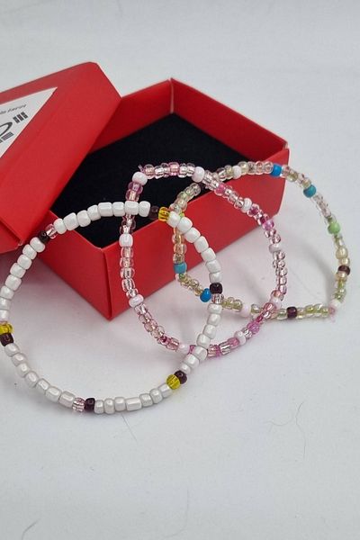 KRIMO Kpop Stray Kids Hyunjin Beaded Bracelet Set