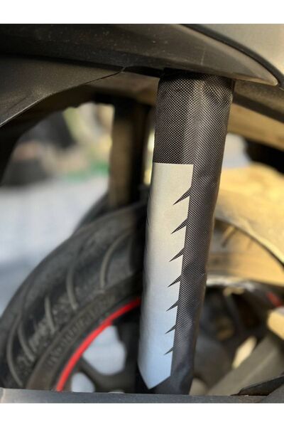 Motobros Amortisör Çorabı Su Ve Çamur Geçirmez Reflektörlü