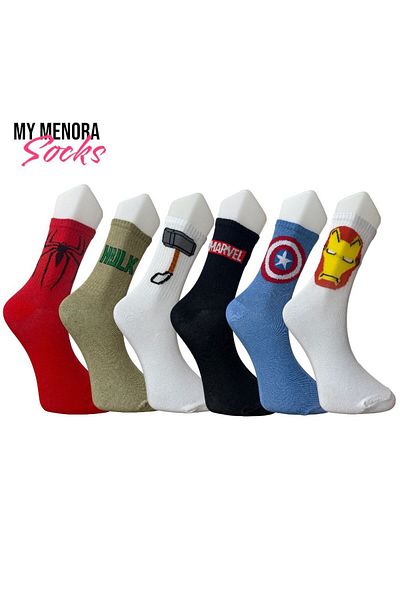 MY MENORA SOCKS Унисекс комплект от 6 чифта Mr Socks