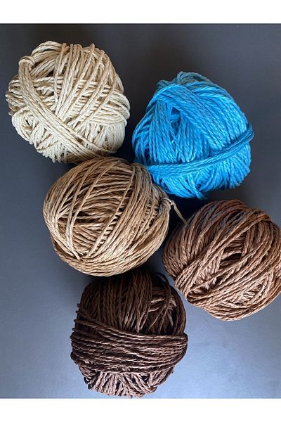 Mai Handmade Σετ σχοινί χαρτιού 5 (σύνολο 250 γραμμάρια)