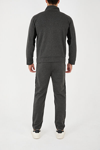 3MODA Erkek Dik Yaka Düz Paça Eşofman Takımı