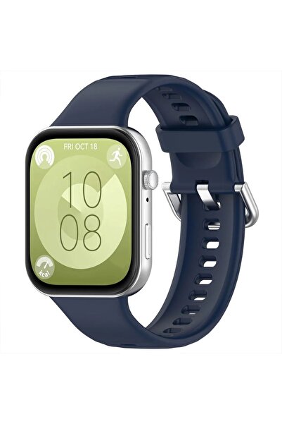 Tagomoon Huawei Watch Fit 3 / Fit 4 / Fit 4 Pro Ile Uyumlu Kordon Jel Silikon...