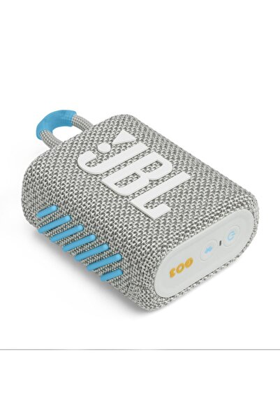JBL Go3, Ekolojik Bluetooth Hoparlör, Ip67, Beyaz