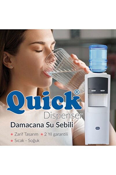 TEKBAY Quick Sıcak Soğuk Su Sebili %100 Yerli Üretim, Bpa Icermez