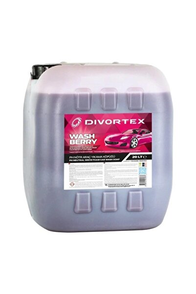 Divortex Washberry Ph Nötr Oto Şampuanı 20 Litre