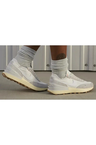 Nike Waffle One Vintage Retro Kadın Beyaz Spor Ayakkabı