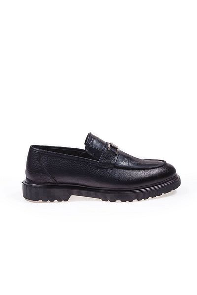 Vantaggio Pantofi clasici casual pentru bărbați - Valentine bleumarin, 100% piele naturală