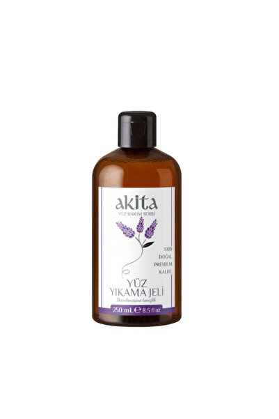 Akita جل لافندر 250 مل - غسول طبيعي 100% للوجه
