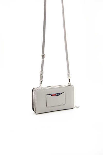 Silver Polo A.grey White Sp1138 - Women's Wallet and Card Holder, Silver Polo
