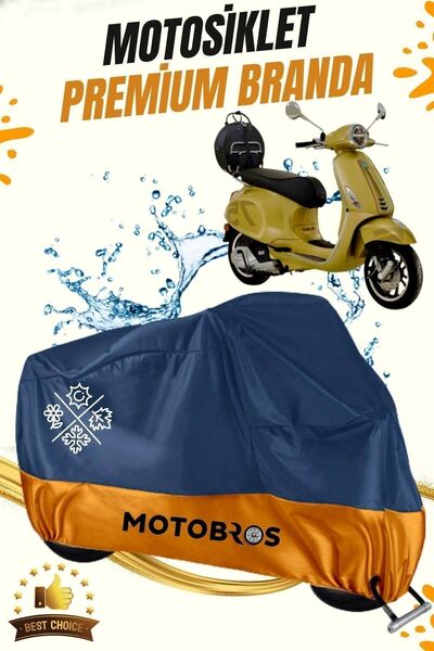Motobros دراجة نارية فيسبا 125 لوكس قسط قماش المظلة قماش مقاوم للماء الاستخدا...