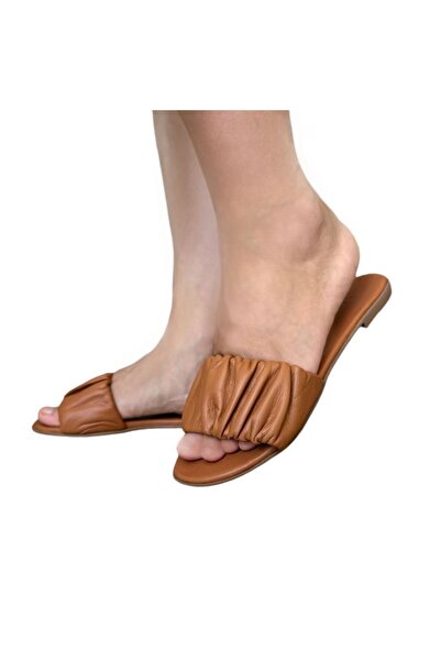 ND Shoes Önü Açık Büzgülü Dış Mekan Ve Ev Terliği