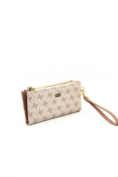 Silver Polo Salmon Pink Women's Wallet Card Holder - Nv1046