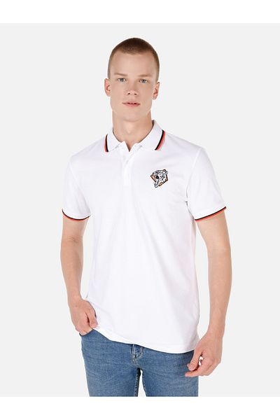 Colin's Polo cu mânecă scurtă pentru bărbați, cu guler polo cu croială normală