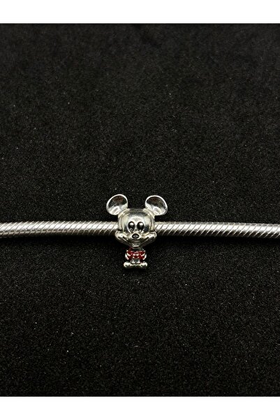 Es Silver . Mickey Mouse Gümüş Charm