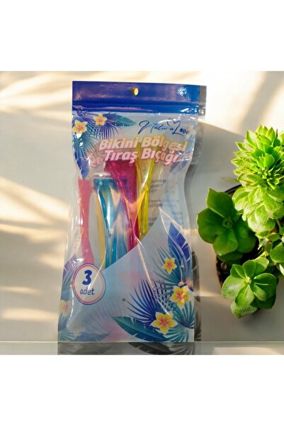 Naturalove 3 Pieces Bikini Area Razor