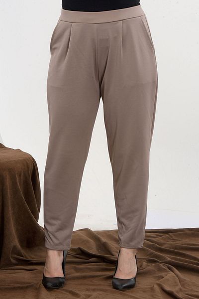 ZBK Women's Large Size Carrot Leg Pants