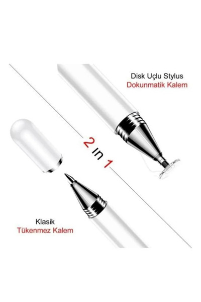 POSA Samsung Tablet - Touch White Pen, Compatible (TOUCH-PROOF PEN)