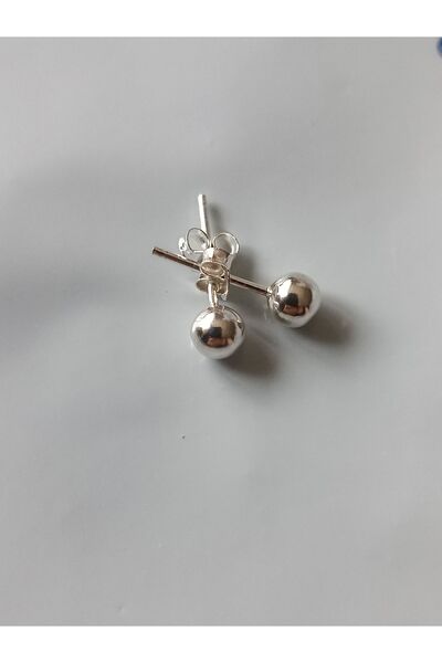 AyçaSilver Gümüş top küpe 5MM