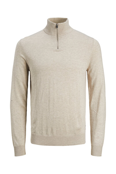 Jack & Jones JJEEMIL KNIT HALF ZIP TRİKO