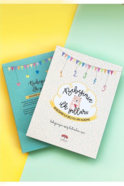 Flamboyan Bebeğimin Ilk Yılları-bebeğimin Ilk Beş Yılı Anı Albümü Kutulu - Ko...