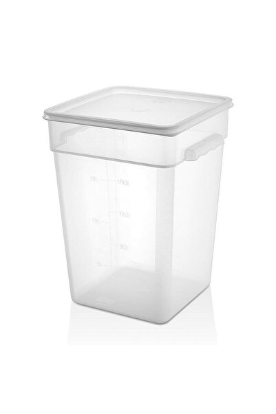 GastroPlast 20.8 Litre Kare Saklama Kabı ( Kapaklı )