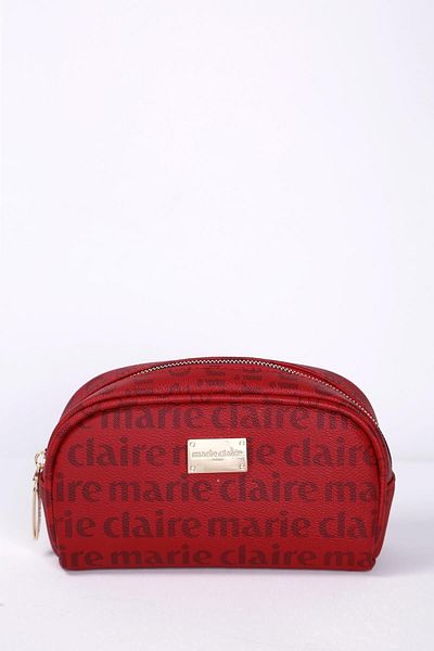 Marie Claire حقيبة مستحضرات التجميل والمكياج النسائية باللون العنابي Eloy Mc212111184