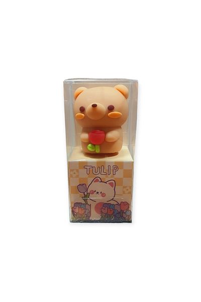 Polin Silicone Animal Figure Pencil Sharpener