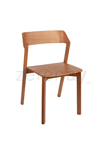 Zerenay Manhattan Cilalı Ahşap Sandalye