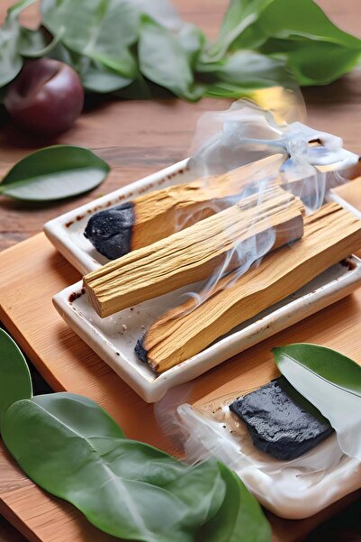 Believe Your Aura Palo Santo Ağaç Tütsü Peru Menşeili Arınma Meditasyon Tüsüsü 25 - 30 gr
