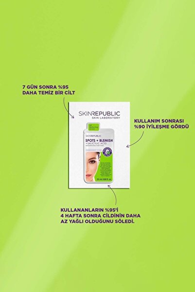 Skin Republic Spots + Belmish Face Mask