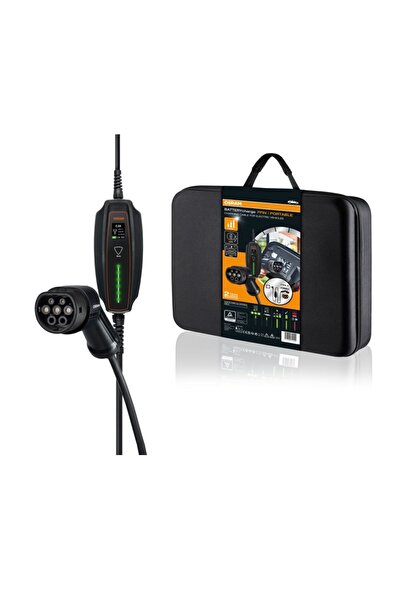 Osram Ev Prizi Elektrikli Araç Şarj Cihazı - 3.6 Kw - Tip 2 - Uyumlu Taşınabi...