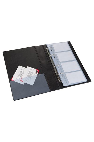 2K Biala Mechanism 4 Rows 96 Card Capacity Business Card Holder 16.5x26.5 Cm