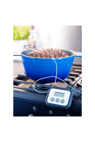IKEA Black Fantast Meat Thermometer - Time Meter