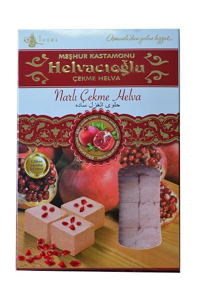 Helvacıoğlu 280Gr Pulled Halva with Pomegranate and Sweet Pomegranate Water