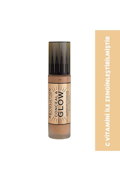 Revolution Conceal And Glow Foundation F7