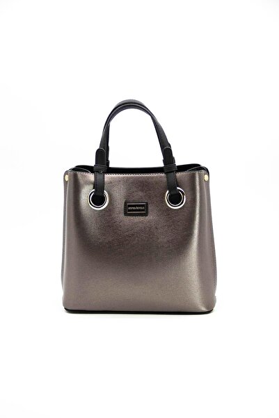 Silver Polo Платиновий - Чорний Nv975 Жіноча сумочка