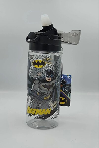 Batman 500 Ml Capacity Water Bottle and Flask Set