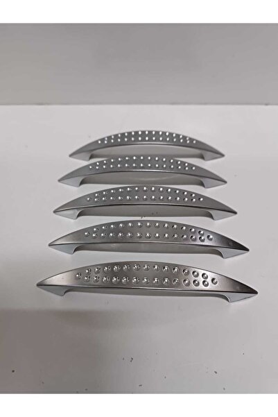 fds مقبض معدني منقط أثاث ماتكروم مقبض باب خزانة درج 96 مم (عبوة واحدة تحتوي ع...