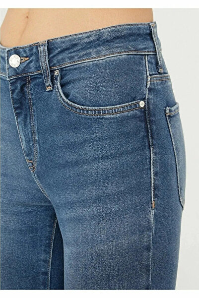byhaziran butik Latte-2 Women's Super Skinny Fit Stretchy Lycra High Waist De...