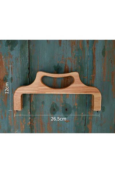 Yumuşakkeçe Wooden Colored Hand-held Bag