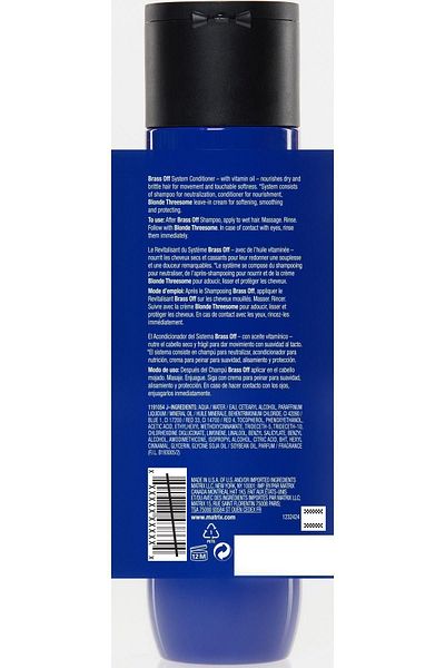 Matrix Total Results Brass Off Color Protective Hair Care Cream for Brown Hair 300ml