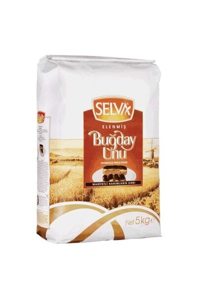 SELVA Elenmiş Buğday Unu Net 5 Kg